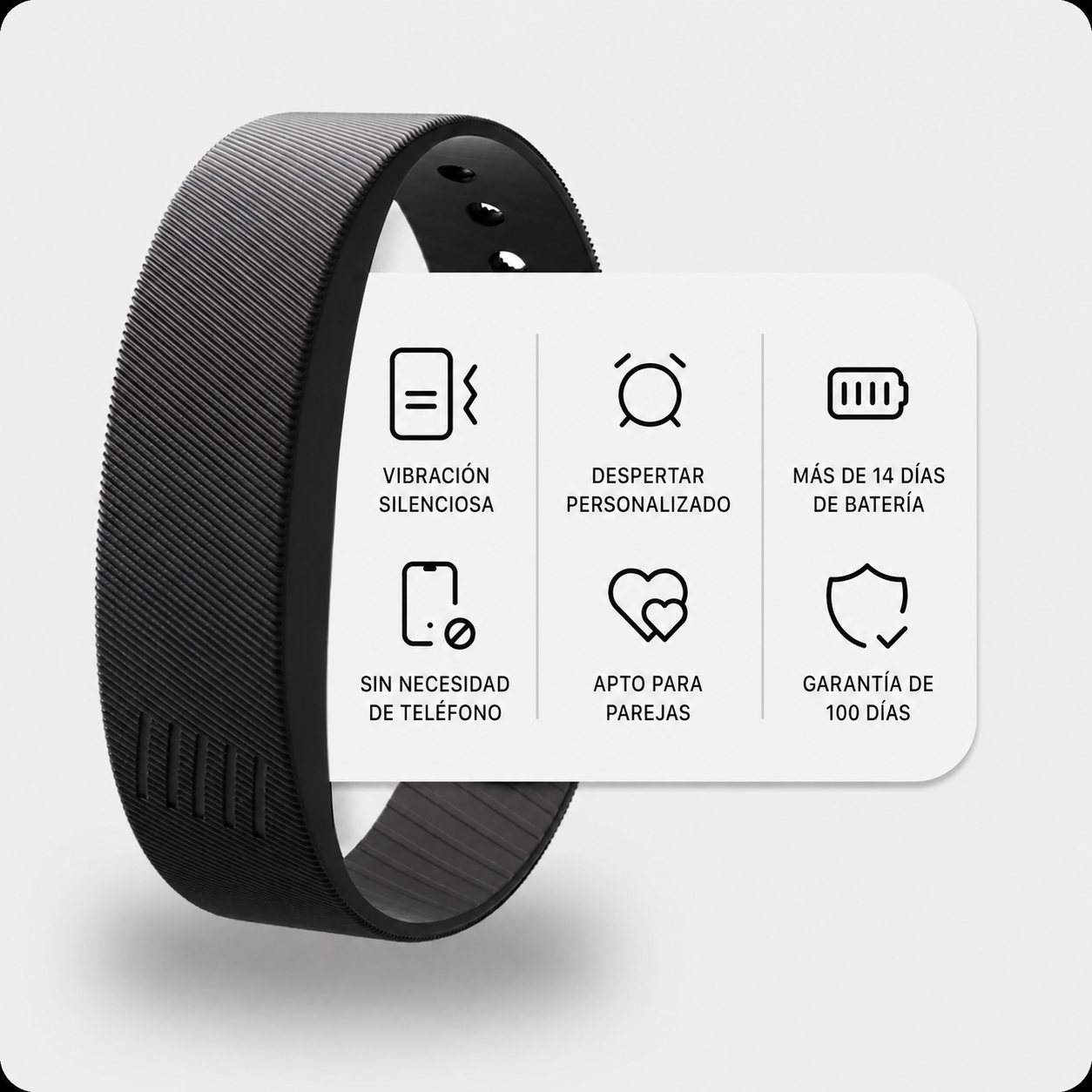 Pulsera con Alarma Vibratoria