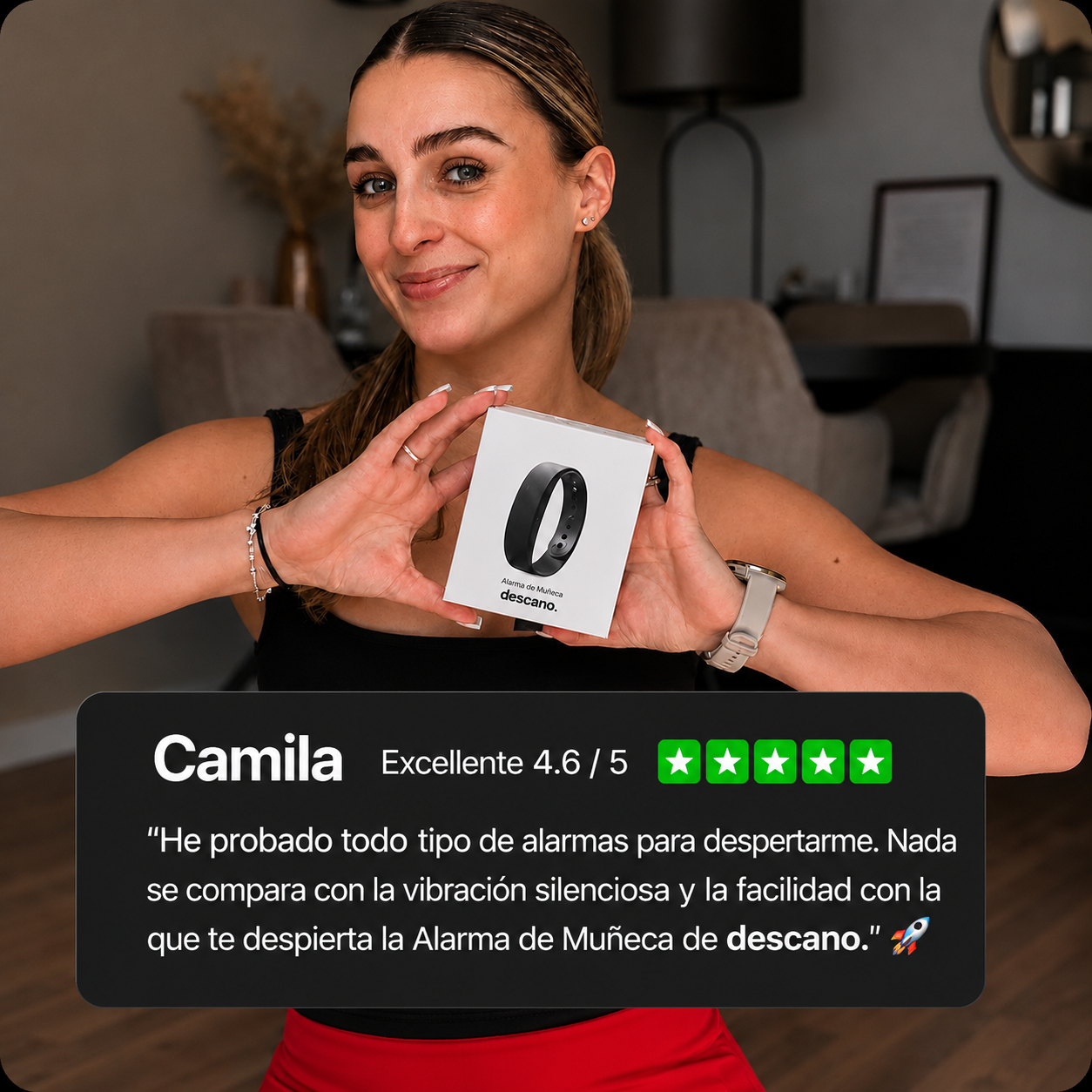 Pulsera con Alarma Vibratoria