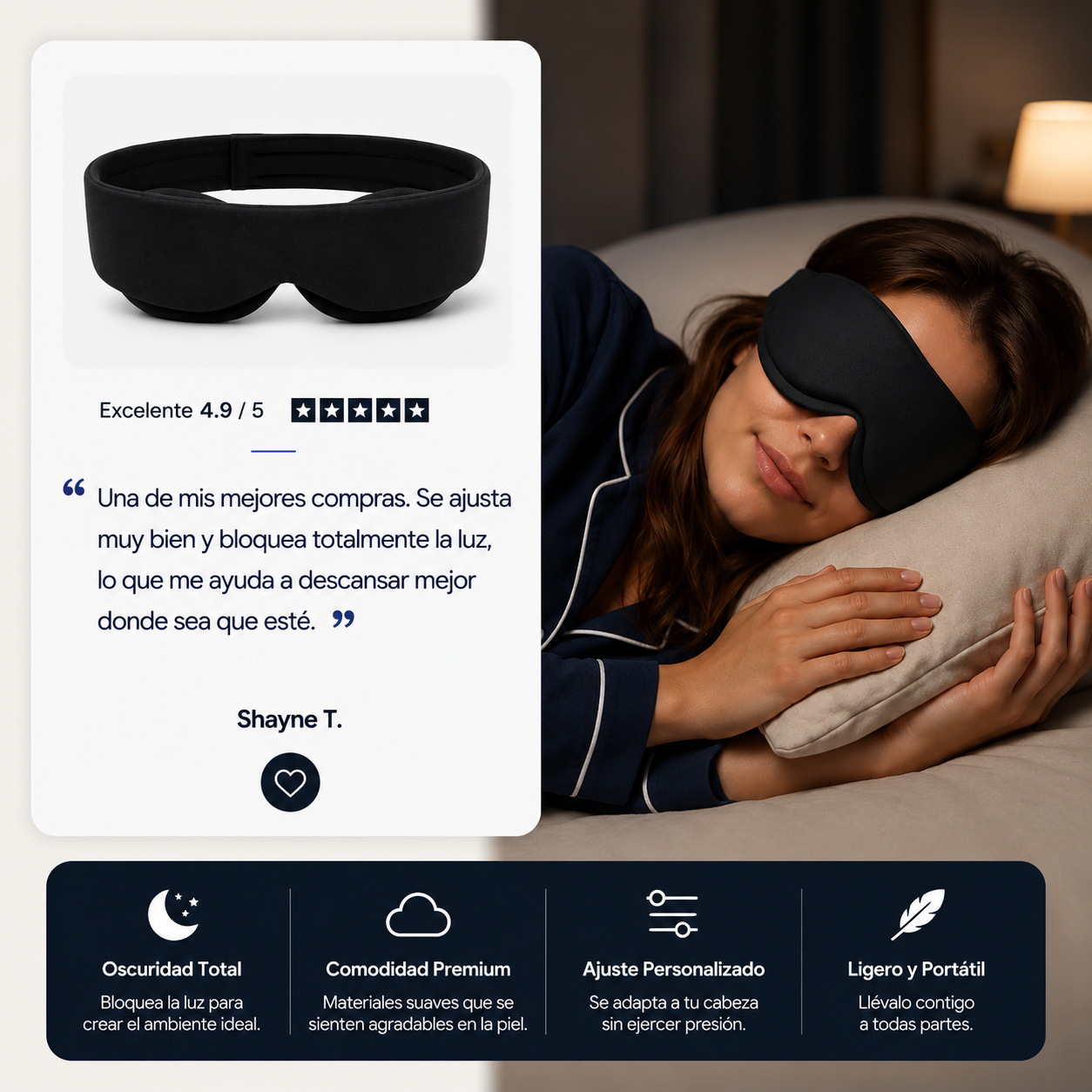 Antifaz para Dormir
