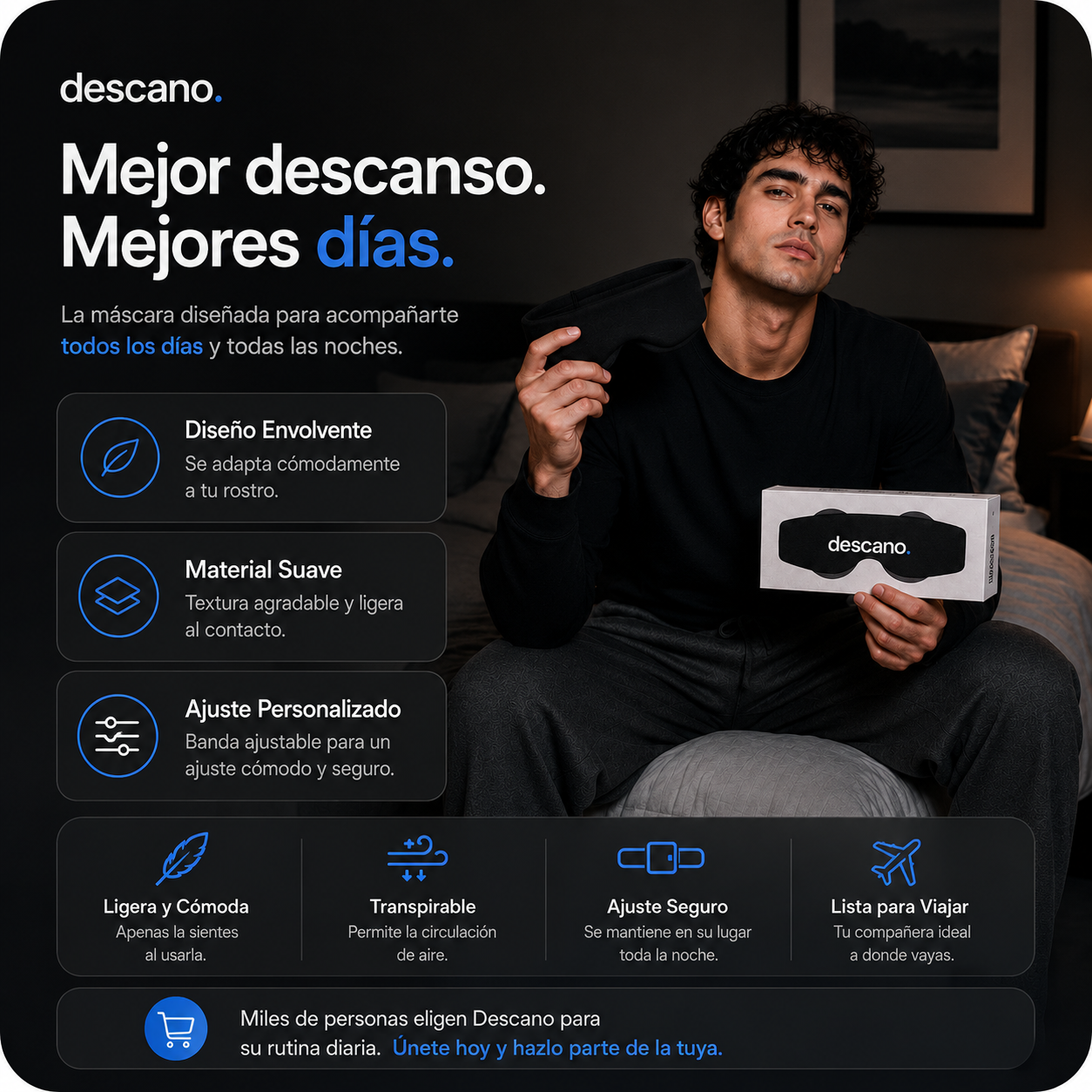 Antifaz para Dormir