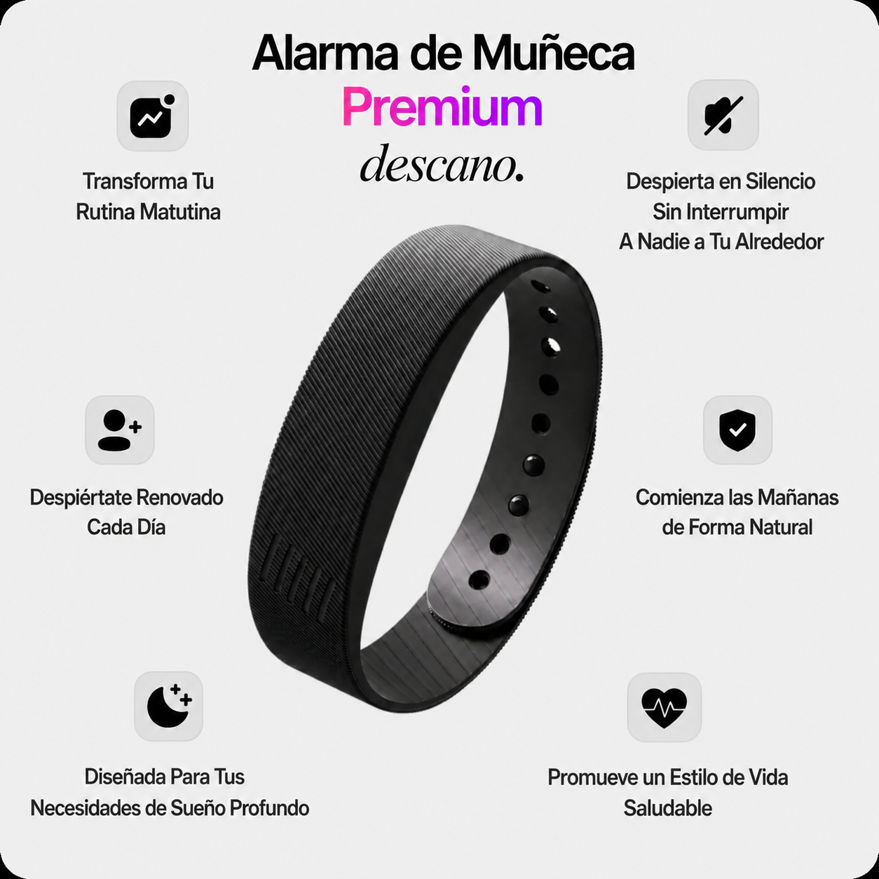 Pulsera con Alarma Vibratoria