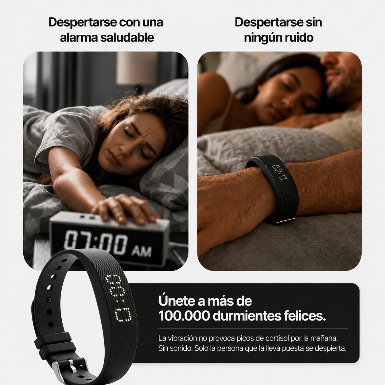 Pulsera con Alarma Vibratoria