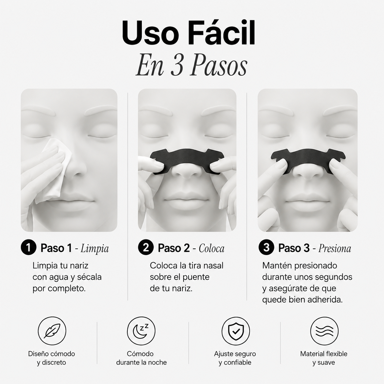 Bandas Adhesivas Nasales
