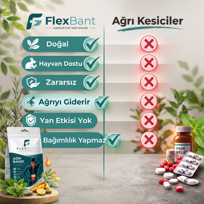 FlexBant Doğal Ağrı Bandı